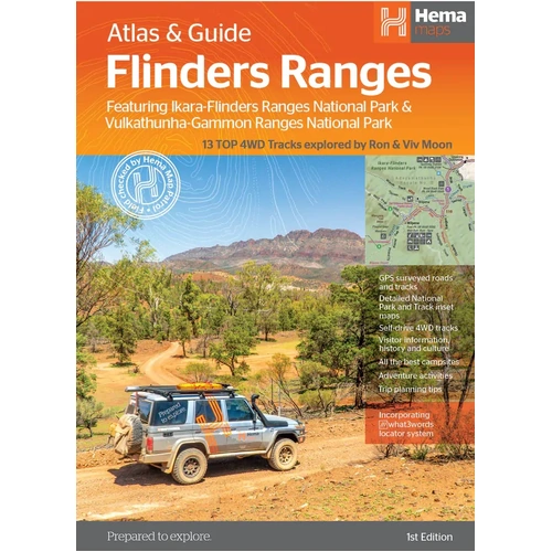 Hema Flinders Ranges Atlas & Guide (1st Edition)