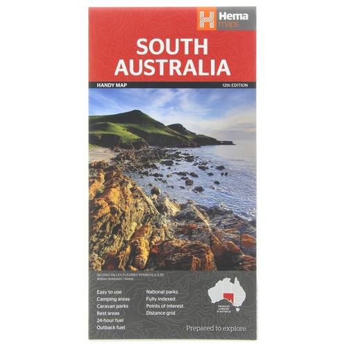 Hema South Australia Handy Map (12th Edition)