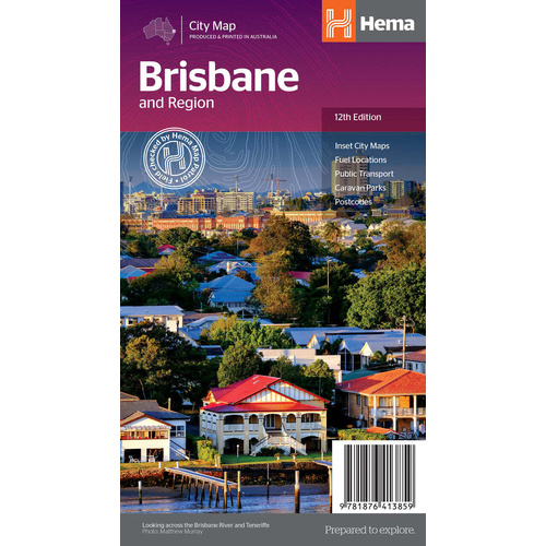 Hema Brisbane & Region Map (12th Edition)