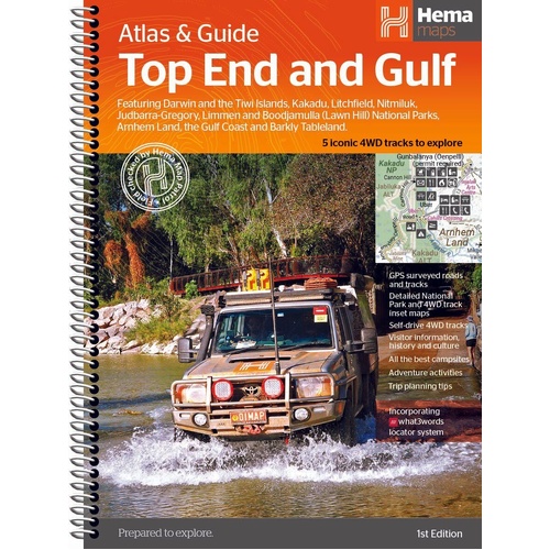 Hema Top End and Gulf Atlas & Guide (1st Edition)