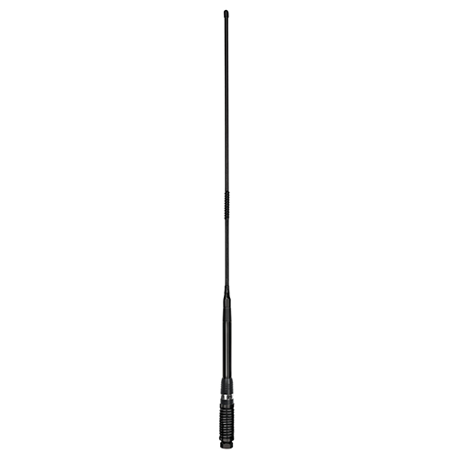 AT850BK Uniden Elevated Feed and Fibreglass Whip Antenna Black 6.6 dBi Gain