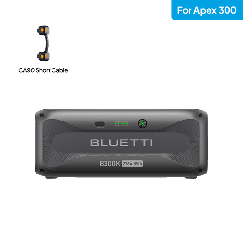 BLUETTI B300K Expansion Battery for Apex 300 | 2,764.8Wh (CA90 Short Cable)