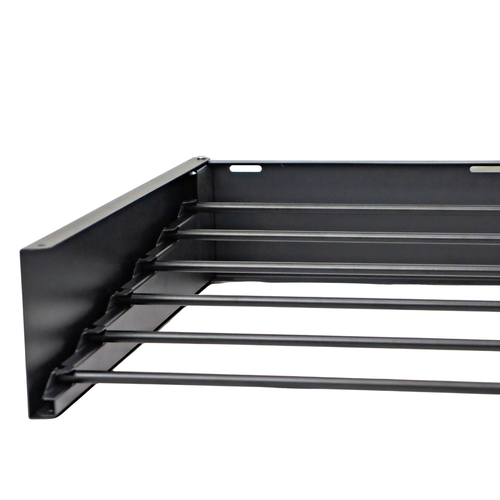 Supex Caravan Wall Mounted Drying Rack | Black