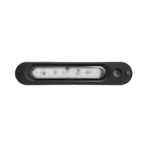 250mm Dual Colour Orange & White Caravan Flat LED Strip Light with Touch Switch & Dimmer