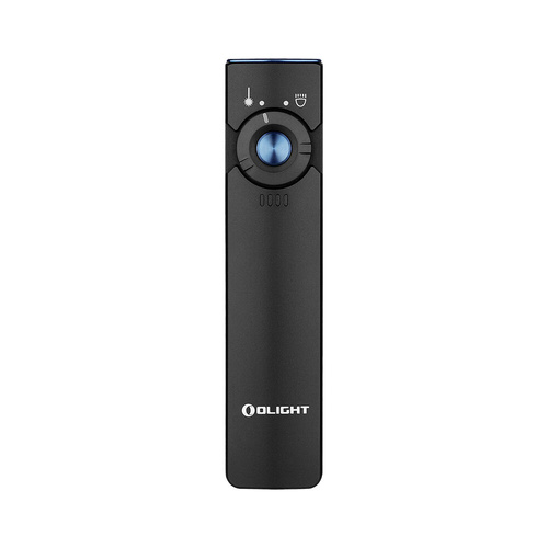 Olight Arkfeld Flat EDC Torch with White Light & Green Laser - Black
