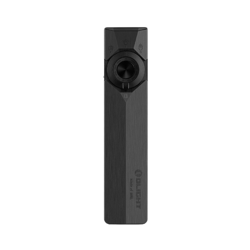 Olight ArkPro Ultra OAL Flat EDC Torch with Flood, Spot, UV & Green Laser - Onyx Black