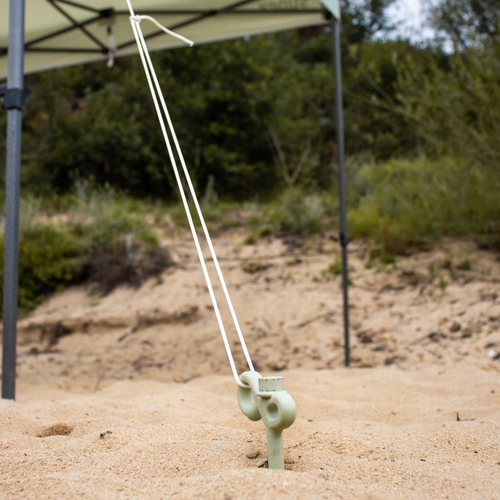 Supex Screw-In Sand Pegs Kit | 6 x 40cm