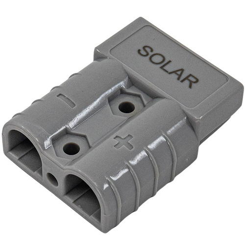 50A Anderson Style Plug Laser Engraved Solar
