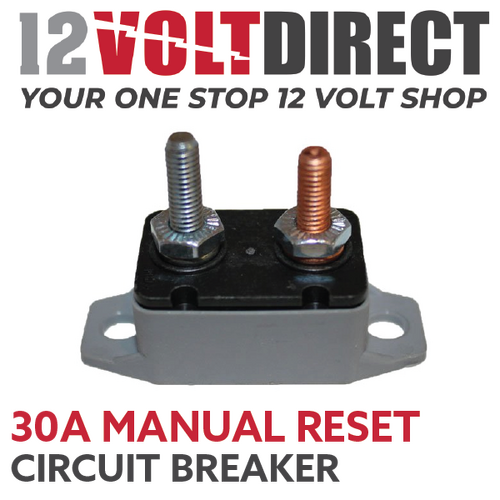 30 AMP Manual Resetting Circuit Breaker