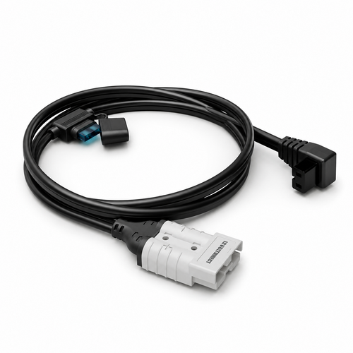 Waeco / Kings Fridge Cord to Anderson Plug Adapter Lead with Inline Fuse