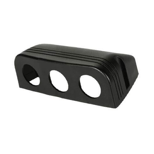 TRIPPLE SURFACE MOUNT SOCKET PANEL