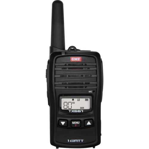 GME TX667 1 Watt UHF CB Handheld Radio